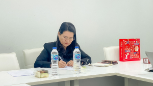 การประชุม คกก.ศูนย์ภาษา มรภ.เทพสตรี