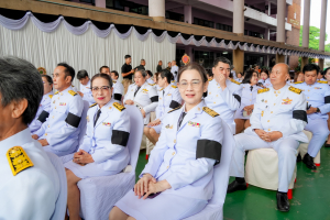 มรภ.เทพสตรี ร่วมกิจกรรมรวมพลังแห่งความภักดี และพิธีบำเพ็ญกุศลอุทิศถวายพระราชกุศลแด่ สมเด็จพระนางเจ้าสิริกิติ์ พระบรมราชินีนาถ พระบรมราชชนนีพันปีหลวง ครบปัณรสมวาร