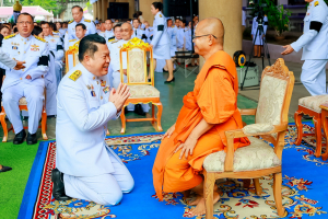 มรภ.เทพสตรี ร่วมกิจกรรมรวมพลังแห่งความภักดี และพิธีบำเพ็ญกุศลอุทิศถวายพระราชกุศลแด่ สมเด็จพระนางเจ้าสิริกิติ์ พระบรมราชินีนาถ พระบรมราชชนนีพันปีหลวง ครบปัณรสมวาร