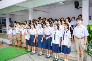 มรภ.เทพสตรี ร่วมกิจกรรมรวมพลังแห่งความภักดี และพิธีบำเพ็ญกุศลอุทิศถวายพระราชกุศลแด่ สมเด็จพระนางเจ้าสิริกิติ์ พระบรมราชินีนาถ พระบรมราชชนนีพันปีหลวง ครบปัณรสมวาร