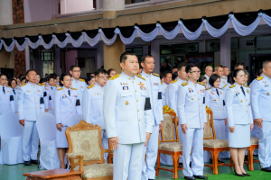 มรภ.เทพสตรี ร่วมกิจกรรมรวมพลังแห่งความภักดี และพิธีบำเพ็ญกุศลอุทิศถวายพระราชกุศลแด่ สมเด็จพระนางเจ้าสิริกิติ์ พระบรมราชินีนาถ พระบรมราชชนนีพันปีหลวง ครบปัณรสมวาร
