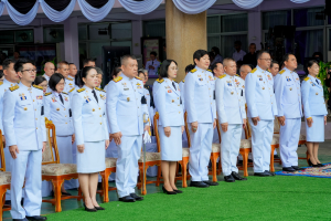 มรภ.เทพสตรี ร่วมกิจกรรมรวมพลังแห่งความภักดี และพิธีบำเพ็ญกุศลอุทิศถวายพระราชกุศลแด่ สมเด็จพระนางเจ้าสิริกิติ์ พระบรมราชินีนาถ พระบรมราชชนนีพันปีหลวง ครบปัณรสมวาร