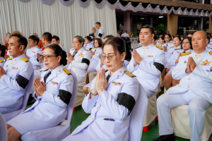 มรภ.เทพสตรี ร่วมกิจกรรมรวมพลังแห่งความภักดี และพิธีบำเพ็ญกุศลอุทิศถวายพระราชกุศลแด่ สมเด็จพระนางเจ้าสิริกิติ์ พระบรมราชินีนาถ พระบรมราชชนนีพันปีหลวง ครบปัณรสมวาร