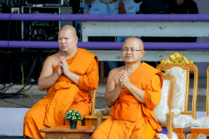 มรภ.เทพสตรี ร่วมกิจกรรมรวมพลังแห่งความภักดี และพิธีบำเพ็ญกุศลอุทิศถวายพระราชกุศลแด่ สมเด็จพระนางเจ้าสิริกิติ์ พระบรมราชินีนาถ พระบรมราชชนนีพันปีหลวง ครบปัณรสมวาร