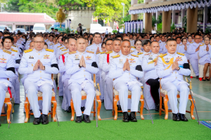 มรภ.เทพสตรี ร่วมกิจกรรมรวมพลังแห่งความภักดี และพิธีบำเพ็ญกุศลอุทิศถวายพระราชกุศลแด่ สมเด็จพระนางเจ้าสิริกิติ์ พระบรมราชินีนาถ พระบรมราชชนนีพันปีหลวง ครบปัณรสมวาร