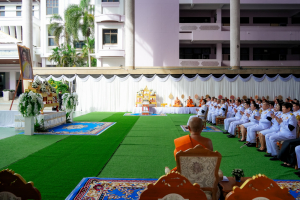 มรภ.เทพสตรี ร่วมกิจกรรมรวมพลังแห่งความภักดี และพิธีบำเพ็ญกุศลอุทิศถวายพระราชกุศลแด่ สมเด็จพระนางเจ้าสิริกิติ์ พระบรมราชินีนาถ พระบรมราชชนนีพันปีหลวง ครบปัณรสมวาร