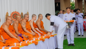 มรภ.เทพสตรี ร่วมกิจกรรมรวมพลังแห่งความภักดี และพิธีบำเพ็ญกุศลอุทิศถวายพระราชกุศลแด่ สมเด็จพระนางเจ้าสิริกิติ์ พระบรมราชินีนาถ พระบรมราชชนนีพันปีหลวง ครบปัณรสมวาร