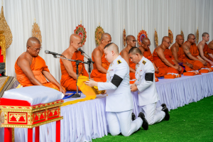 มรภ.เทพสตรี ร่วมกิจกรรมรวมพลังแห่งความภักดี และพิธีบำเพ็ญกุศลอุทิศถวายพระราชกุศลแด่ สมเด็จพระนางเจ้าสิริกิติ์ พระบรมราชินีนาถ พระบรมราชชนนีพันปีหลวง ครบปัณรสมวาร