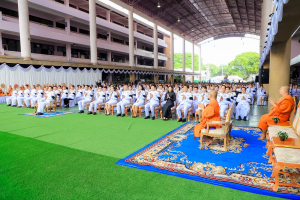 มรภ.เทพสตรี ร่วมกิจกรรมรวมพลังแห่งความภักดี และพิธีบำเพ็ญกุศลอุทิศถวายพระราชกุศลแด่ สมเด็จพระนางเจ้าสิริกิติ์ พระบรมราชินีนาถ พระบรมราชชนนีพันปีหลวง ครบปัณรสมวาร