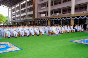 มรภ.เทพสตรี ร่วมกิจกรรมรวมพลังแห่งความภักดี และพิธีบำเพ็ญกุศลอุทิศถวายพระราชกุศลแด่ สมเด็จพระนางเจ้าสิริกิติ์ พระบรมราชินีนาถ พระบรมราชชนนีพันปีหลวง ครบปัณรสมวาร