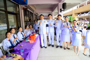 มรภ.เทพสตรี ร่วมกิจกรรมรวมพลังแห่งความภักดี และพิธีบำเพ็ญกุศลอุทิศถวายพระราชกุศลแด่ สมเด็จพระนางเจ้าสิริกิติ์ พระบรมราชินีนาถ พระบรมราชชนนีพันปีหลวง ครบปัณรสมวาร