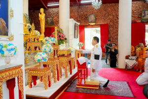 มรภ.เทพสตรี ร่วมพิธีบำเพ็ญกุศลครบปัณรสมวาร เพื่ออุทิศถวายพระราชกุศลแด่ สมเด็จพระนางเจ้าสิริกิติ์ พระบรมราชินีนาถ พระบรมราชชนนีพันปีหลวง