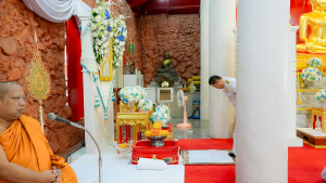 มรภ.เทพสตรี ร่วมพิธีบำเพ็ญกุศลครบปัณรสมวาร เพื่ออุทิศถวายพระราชกุศลแด่ สมเด็จพระนางเจ้าสิริกิติ์ พระบรมราชินีนาถ พระบรมราชชนนีพันปีหลวง