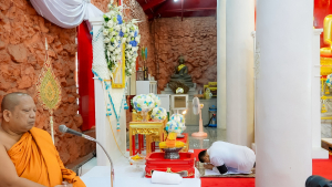 มรภ.เทพสตรี ร่วมพิธีบำเพ็ญกุศลครบปัณรสมวาร เพื่ออุทิศถวายพระราชกุศลแด่ สมเด็จพระนางเจ้าสิริกิติ์ พระบรมราชินีนาถ พระบรมราชชนนีพันปีหลวง