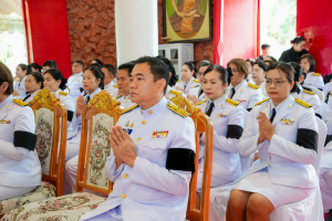 มรภ.เทพสตรี ร่วมพิธีบำเพ็ญกุศลครบปัณรสมวาร เพื่ออุทิศถวายพระราชกุศลแด่ สมเด็จพระนางเจ้าสิริกิติ์ พระบรมราชินีนาถ พระบรมราชชนนีพันปีหลวง