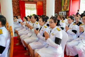 มรภ.เทพสตรี ร่วมพิธีบำเพ็ญกุศลครบปัณรสมวาร เพื่ออุทิศถวายพระราชกุศลแด่ สมเด็จพระนางเจ้าสิริกิติ์ พระบรมราชินีนาถ พระบรมราชชนนีพันปีหลวง