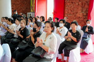 มรภ.เทพสตรี ร่วมพิธีบำเพ็ญกุศลครบปัณรสมวาร เพื่ออุทิศถวายพระราชกุศลแด่ สมเด็จพระนางเจ้าสิริกิติ์ พระบรมราชินีนาถ พระบรมราชชนนีพันปีหลวง