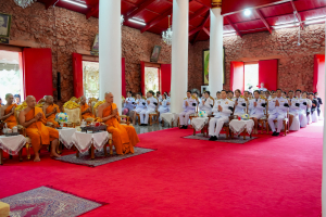 มรภ.เทพสตรี ร่วมพิธีบำเพ็ญกุศลครบปัณรสมวาร เพื่ออุทิศถวายพระราชกุศลแด่ สมเด็จพระนางเจ้าสิริกิติ์ พระบรมราชินีนาถ พระบรมราชชนนีพันปีหลวง