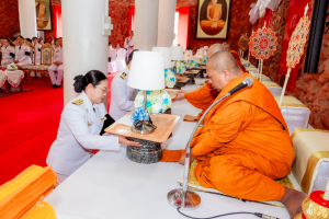 มรภ.เทพสตรี ร่วมพิธีบำเพ็ญกุศลครบปัณรสมวาร เพื่ออุทิศถวายพระราชกุศลแด่ สมเด็จพระนางเจ้าสิริกิติ์ พระบรมราชินีนาถ พระบรมราชชนนีพันปีหลวง