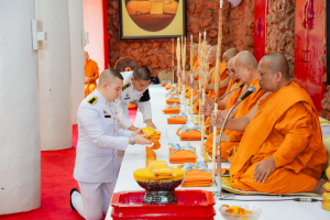 มรภ.เทพสตรี ร่วมพิธีบำเพ็ญกุศลครบปัณรสมวาร เพื่ออุทิศถวายพระราชกุศลแด่ สมเด็จพระนางเจ้าสิริกิติ์ พระบรมราชินีนาถ พระบรมราชชนนีพันปีหลวง
