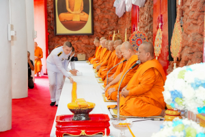 มรภ.เทพสตรี ร่วมพิธีบำเพ็ญกุศลครบปัณรสมวาร เพื่ออุทิศถวายพระราชกุศลแด่ สมเด็จพระนางเจ้าสิริกิติ์ พระบรมราชินีนาถ พระบรมราชชนนีพันปีหลวง