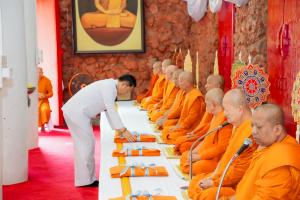 มรภ.เทพสตรี ร่วมพิธีบำเพ็ญกุศลครบปัณรสมวาร เพื่ออุทิศถวายพระราชกุศลแด่ สมเด็จพระนางเจ้าสิริกิติ์ พระบรมราชินีนาถ พระบรมราชชนนีพันปีหลวง