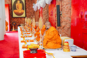 มรภ.เทพสตรี ร่วมพิธีบำเพ็ญกุศลครบปัณรสมวาร เพื่ออุทิศถวายพระราชกุศลแด่ สมเด็จพระนางเจ้าสิริกิติ์ พระบรมราชินีนาถ พระบรมราชชนนีพันปีหลวง