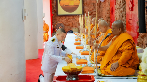 มรภ.เทพสตรี ร่วมพิธีบำเพ็ญกุศลครบปัณรสมวาร เพื่ออุทิศถวายพระราชกุศลแด่ สมเด็จพระนางเจ้าสิริกิติ์ พระบรมราชินีนาถ พระบรมราชชนนีพันปีหลวง