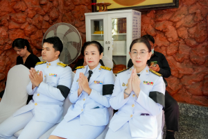 มรภ.เทพสตรี ร่วมพิธีบำเพ็ญกุศลครบปัณรสมวาร เพื่ออุทิศถวายพระราชกุศลแด่ สมเด็จพระนางเจ้าสิริกิติ์ พระบรมราชินีนาถ พระบรมราชชนนีพันปีหลวง