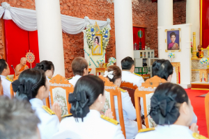 มรภ.เทพสตรี ร่วมพิธีบำเพ็ญกุศลครบปัณรสมวาร เพื่ออุทิศถวายพระราชกุศลแด่ สมเด็จพระนางเจ้าสิริกิติ์ พระบรมราชินีนาถ พระบรมราชชนนีพันปีหลวง