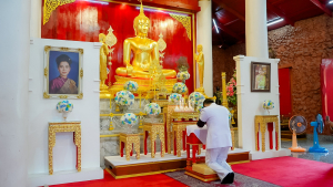 มรภ.เทพสตรี ร่วมพิธีบำเพ็ญกุศลครบปัณรสมวาร เพื่ออุทิศถวายพระราชกุศลแด่ สมเด็จพระนางเจ้าสิริกิติ์ พระบรมราชินีนาถ พระบรมราชชนนีพันปีหลวง