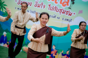 มรภ.เทพสตรี ร่วมกับเทศบาลตำบลป่าตาล และภาคีเครือข่าย จัดตลาดลาวเวียงบ้านป่าตาล 