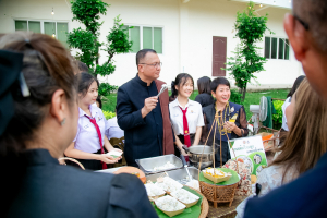 มรภ.เทพสตรี ร่วมกับเทศบาลตำบลป่าตาล และภาคีเครือข่าย จัดตลาดลาวเวียงบ้านป่าตาล 