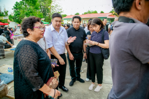 มรภ.เทพสตรี ร่วมกับเทศบาลตำบลป่าตาล และภาคีเครือข่าย จัดตลาดลาวเวียงบ้านป่าตาล 