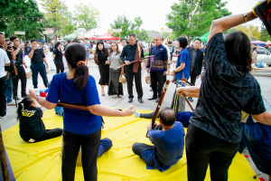 มรภ.เทพสตรี ร่วมกับเทศบาลตำบลป่าตาล และภาคีเครือข่าย จัดตลาดลาวเวียงบ้านป่าตาล 