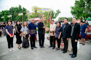 มรภ.เทพสตรี ร่วมกับเทศบาลตำบลป่าตาล และภาคีเครือข่าย จัดตลาดลาวเวียงบ้านป่าตาล 