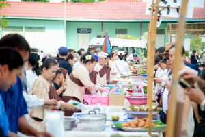 มรภ.เทพสตรี ร่วมกับเทศบาลตำบลป่าตาล และภาคีเครือข่าย จัดตลาดลาวเวียงบ้านป่าตาล 