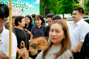 มรภ.เทพสตรี ร่วมกับเทศบาลตำบลป่าตาล และภาคีเครือข่าย จัดตลาดลาวเวียงบ้านป่าตาล 