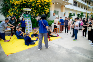 มรภ.เทพสตรี ร่วมกับเทศบาลตำบลป่าตาล และภาคีเครือข่าย จัดตลาดลาวเวียงบ้านป่าตาล 