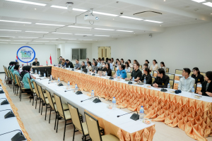 มรภ.เทพสตรี โดยศูนย์ภาษา จัดปฐมนิเทศนักศึกษาโครงการแลกเปลี่ยนนักศึกษาฝึกประสบการณ์การสอนจาก UNS