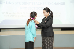 มรภ.เทพสตรี โดยศูนย์ภาษา จัดปฐมนิเทศนักศึกษาโครงการแลกเปลี่ยนนักศึกษาฝึกประสบการณ์การสอนจาก UNS