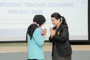 มรภ.เทพสตรี โดยศูนย์ภาษา จัดปฐมนิเทศนักศึกษาโครงการแลกเปลี่ยนนักศึกษาฝึกประสบการณ์การสอนจาก UNS