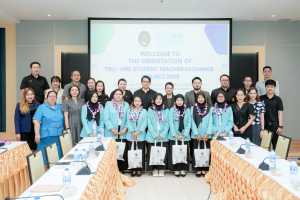 มรภ.เทพสตรี โดยศูนย์ภาษา จัดปฐมนิเทศนักศึกษาโครงการแลกเปลี่ยนนักศึกษาฝึกประสบการณ์การสอนจาก UNS