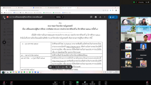 การประชุม คกก.เทียบโอนหน่วยกิตและผลการศึกษา มรภ.เทพสตรี ครั้งที่ 1/68