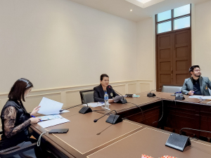 มรภ.เทพสตรี ร่วมประชุมชี้แจงเพื่อเตรียมความพร้อมการจัดทำงบประมาณรายจ่าย ประจำปีงบประมาณ พ.ศ. 2570 ต่อสำนักงบประมาณ