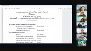 การประชุม คกก.บริหารการวิจัย มรภ.เทพสตรี ครั้งที่ 5/68