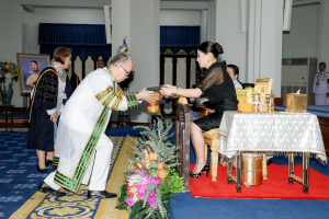 นายกสภาและอธิการบดี มรภ. 38 แห่ง ทูลเกล้าฯ ถวายปริญญาดุษฎีบัณฑิตกิตติมศักดิ์ แด่ สมเด็จพระเจ้าลูกเธอ เจ้าฟ้าสิริวัณณวรี นารีรัตนราชกัญญา