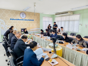 อธิการบดี มรภ.เทพสตรี ร่วมการประชุม คกก.ศึกษาธิการ จ.สิงห์บุรี ครั้งที่ 6/68