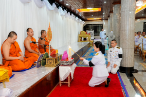 มรภ.เทพสตรี ประกอบพิธีสวดพระอภิธรรมอุทิศถวายพระราชกุศลแด่ สมเด็จพระนางเจ้าสิริกิติ์ พระบรมราชินีนาถ พระบรมราชชนนีพันปีหลวง