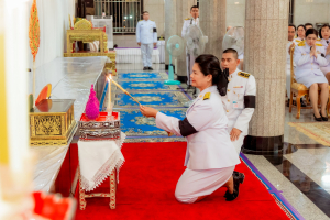 มรภ.เทพสตรี ประกอบพิธีสวดพระอภิธรรมอุทิศถวายพระราชกุศลแด่ สมเด็จพระนางเจ้าสิริกิติ์ พระบรมราชินีนาถ พระบรมราชชนนีพันปีหลวง